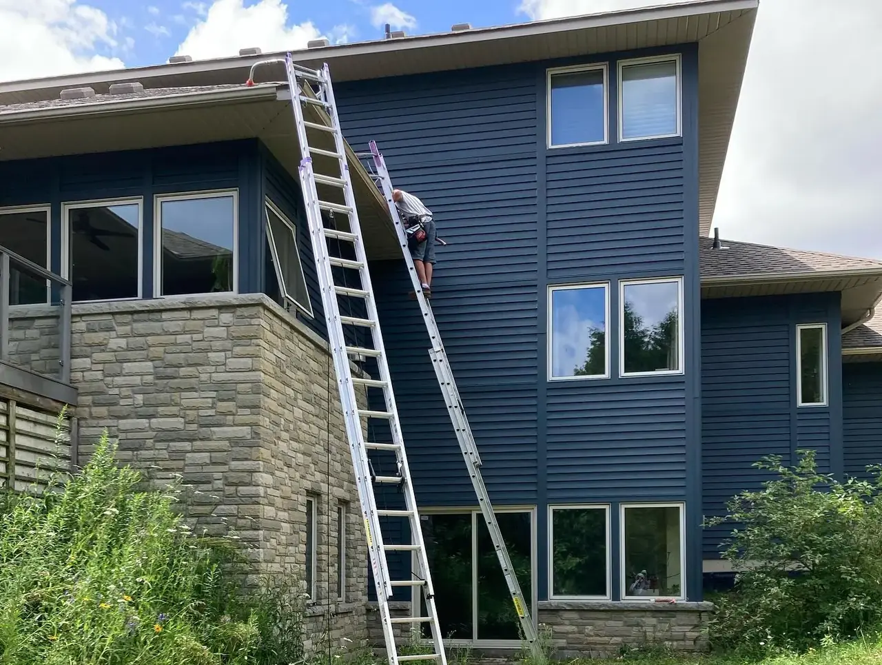 Exterior renovations
